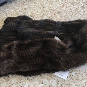 Mink scarf